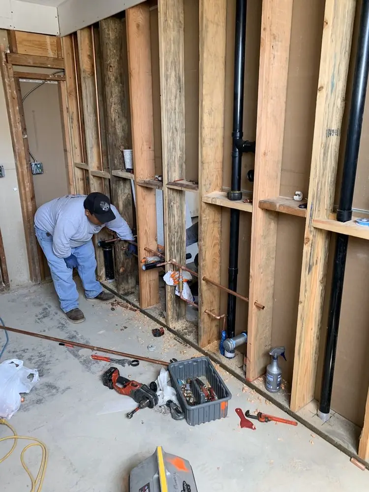 Commercial rough-in plumbing for Gas Line Repair in Walluga
